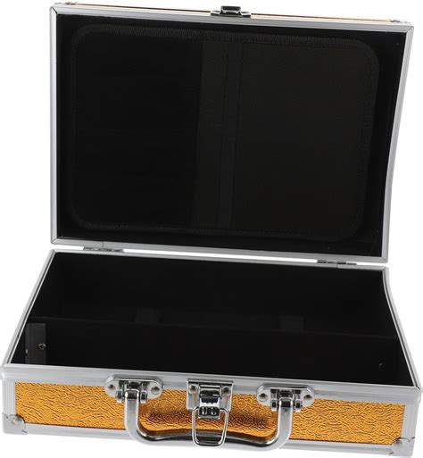 Foytoki Aluminum Carrying Case Instrument Storage Box Men