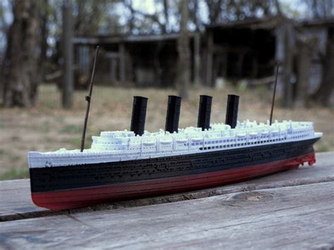 Lusitania Wreck Model