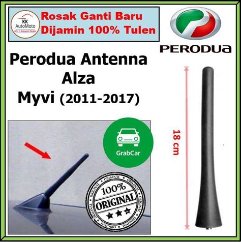 GRAB DRIVER EXCLUSIVE Perodua Original Genuine Rod Antenna For Alza