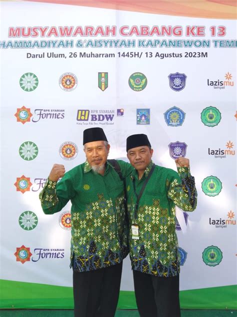 H Samsul Alam S Ag Msi Dan Hj Banun Rohyatiningsih S Pd Sd Pimpin Pcm