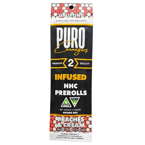 Buy Puro Cannagars Hhc Pre Rolls D8 Gas