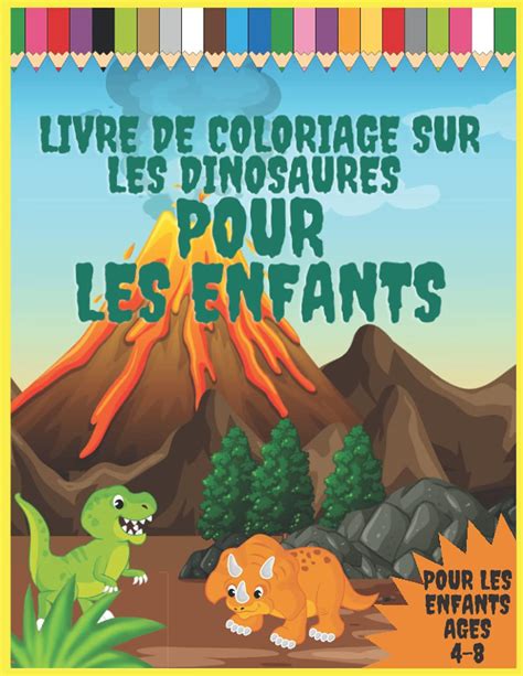 Buy Livre De Coloriage Sur Les Dinosaures Pour Les Enfants Livre De