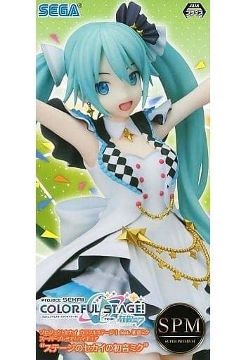 駿河屋 【買取】ステージのセカイの初音ミク 「プロジェクトセカイ カラフルステージ Feat 初音ミク」 スーパープレミアムフィギュア“ステージのセカイの初音ミク”（フィギュア）