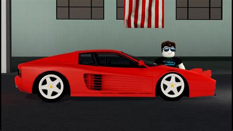 The Ferrari Tr Testarossa Is An Iconic Legend Roblox Driving