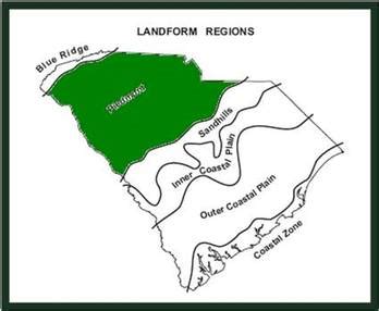 Piedmont - Geographical Regions of South Carolina