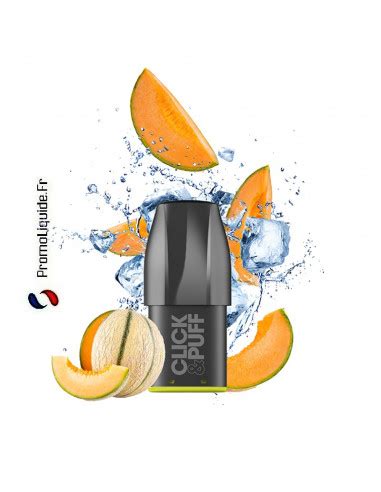 Pod Pr Remplie X Bar Click Puff Melon Glac E Promoliquide