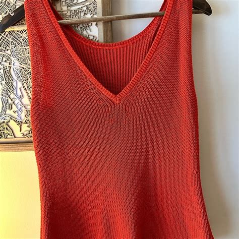 Massimo Dutti Tops Massimo Dutti Knit Camisole Made In Italy Poshmark