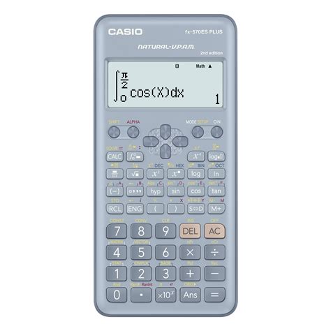 Calculadora Cientifica Display Nat FX 570ESPLUS2BU CASIO