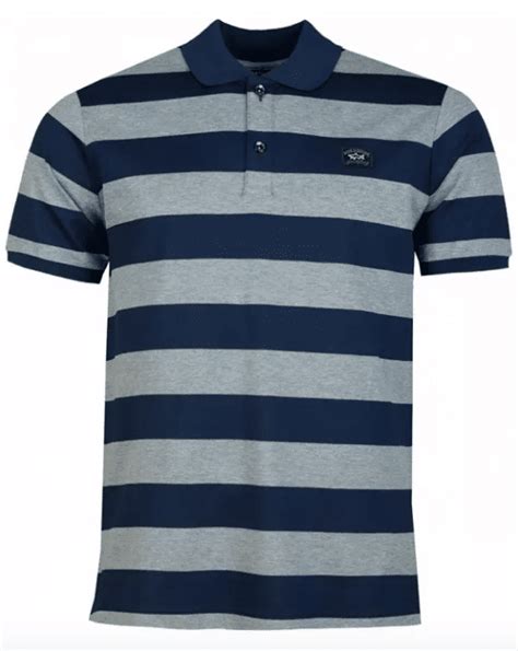 Paul Shark Two Colour Striped Short Sleeved Polo Proper Magazine