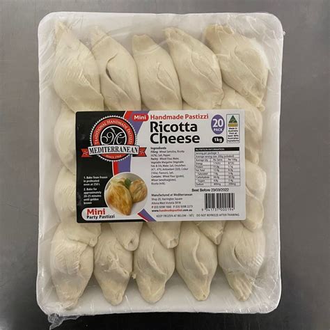 Ricotta Cheese Mini Pastizzi 1kg – Arctic Food Wholesalers