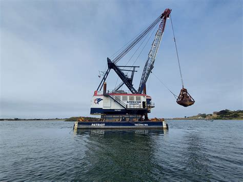 9 200 Buckets Later Corps Dredging Halfway Complete At Gold Beach