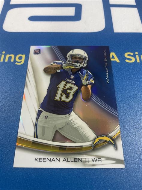 Topps Platinum Holo Rookie Keenan Allen Chargers Nfl Rc