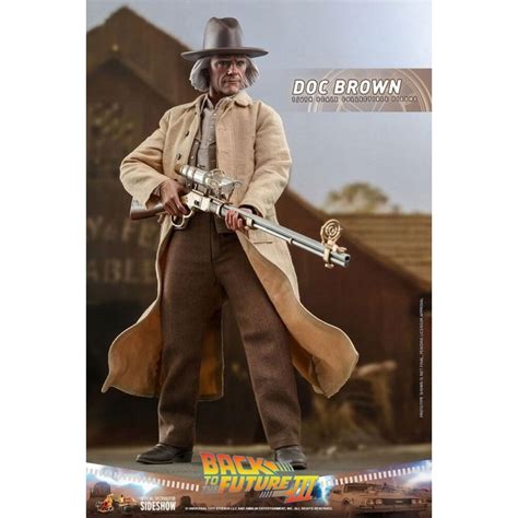Doc Brown Mms Hot Toys Figure Back To The Futur