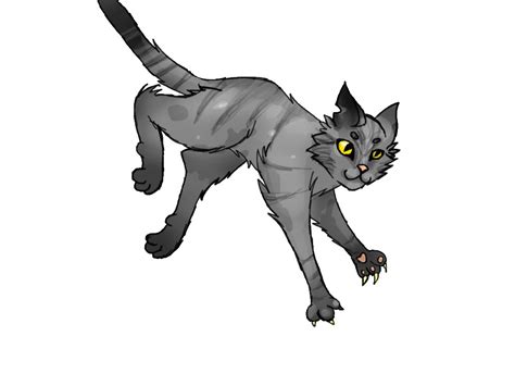 Graystripe warrior cats fanart by redleap on DeviantArt