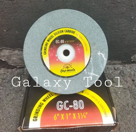 Batu Gerinda Asah Poles 6 Inch Tjap Mata Gurinda Asah Duduk 150 Mm