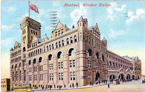 Postcard of Windsor Station in Montreal, Quebec | Quebec, Montreal ...