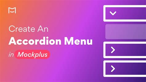 How To Do Accordion Menu Design Quickly Youtube