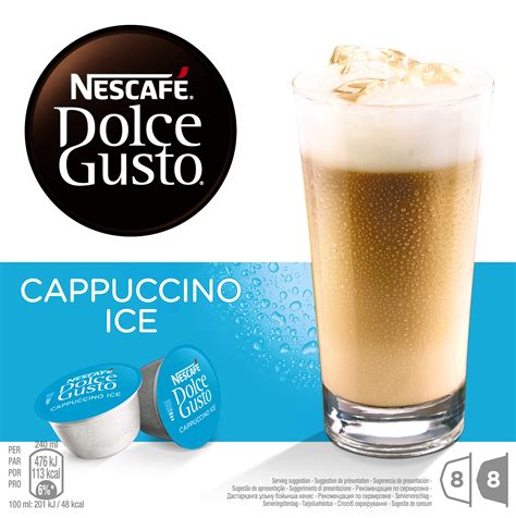 Nescaf Dolce Gusto Cappuccino Ice 16 Capsules 8 Servings Ebay