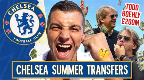 CHELSEA MONSTER SUMMER TRANSFER BUDGET CONFIRMED! TODD BOEHLY TAKEOVER ...