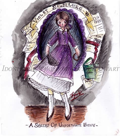 ASOUE Fanmag: Violet Illus. by Idontknowwhoyouknow on DeviantArt