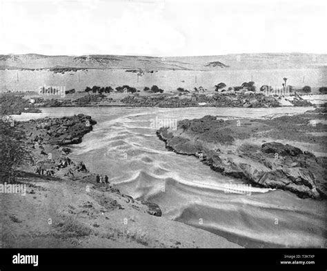 Nile river cataract Black and White Stock Photos & Images - Alamy