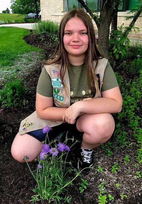 Girl Scouts Show Up In A Special Way For Silver Award Project Girl