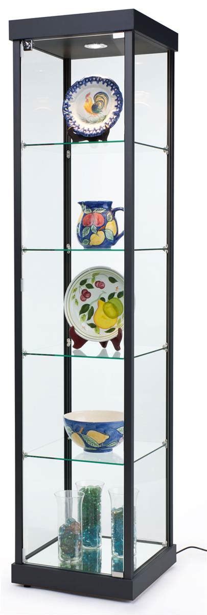 Led Tower Display Case With Mirrored Base Wgl 1 S