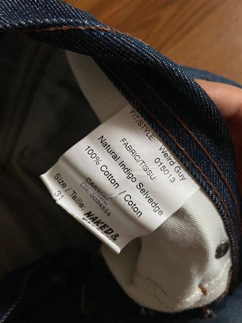 Naked And Famous Natural Indigo Selvedge Men S Fashion Bottoms Jeans
