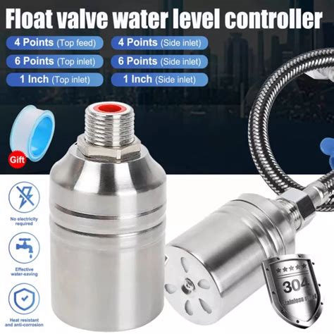 Stainless Fully Automatic Water Level Control Float Valve Kitchen Tap