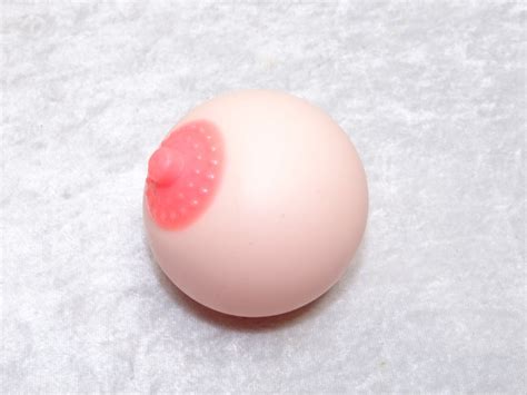 Mini Chest Breast Squishy Boob Round Ball Stress Anxeity Fidget Gag