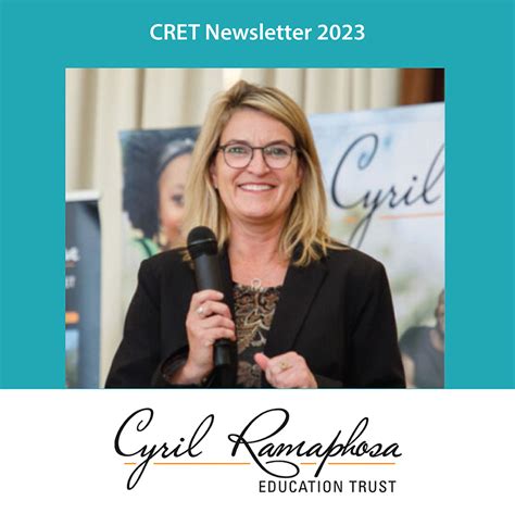 Cyril Ramaphosa Education Trust Newsletters - Cyril Ramaphosa Foundation