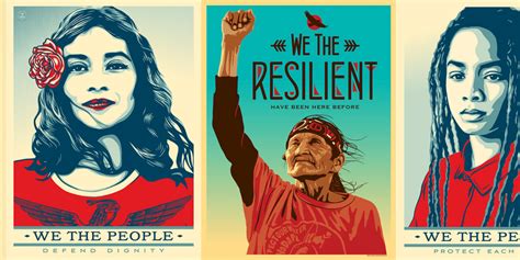 Shepard Fairey We the People poster - craibas.al.gov.br