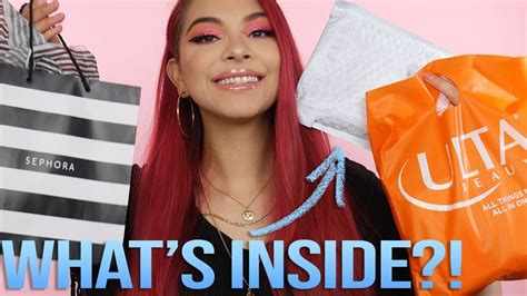 Huge Sephora And Ulta Haul Jaclyn Cosmetics New Makeup 2019 Youtube