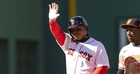 Red Sox Star Rafael Devers Becomes 1st Player To Strike Out On Pitch