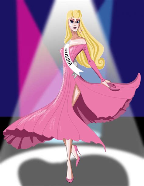 Creative Illustrator Depicts Disney Princesses As Miss Universe Contestants