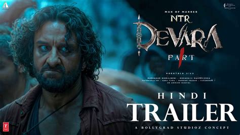 Devara: Part 1 | TRAILER (Hindi)| Jr. Ntr | Saif Ali Khan| Janhvi ...