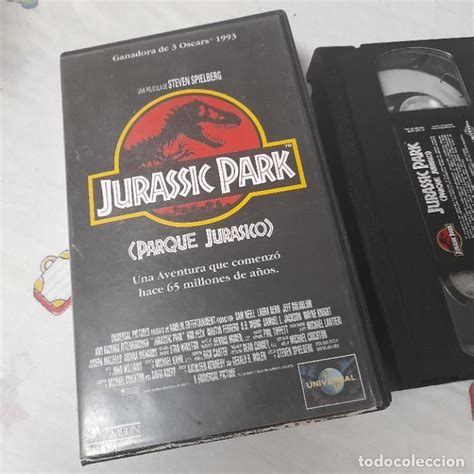 Cinta De Pelicula Vhs Sonido Español Parque Jur Comprar Películas De Cine Vhs En Todocoleccion