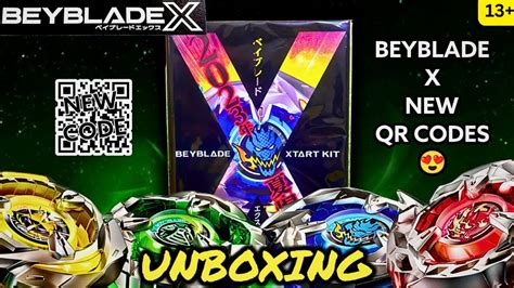 New Unboxing Beyblade X New Beyblade Qr Code Unboxing Beyblade X Starter Kit Youtube