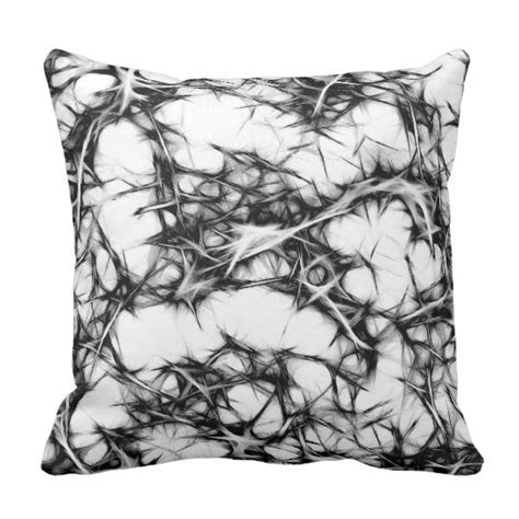 Black and white decorative pillow White Decorative Pillows, Custom Throw Pillow, Bed Covers ...