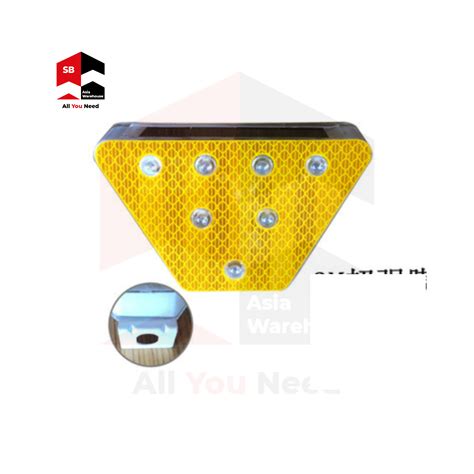 Sb Aw Solar Powered Delineator Reflector Awrsrlwsspdr Asia Warehouse