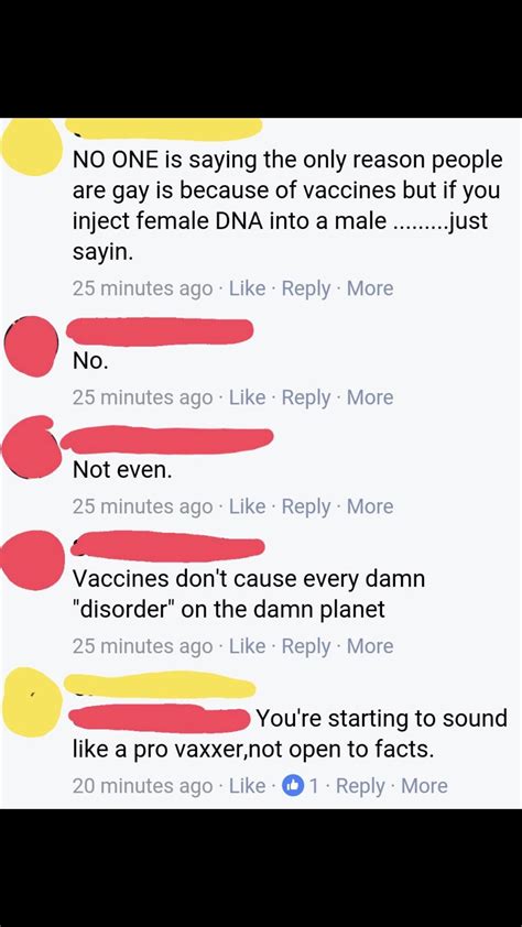 Thats Not Why People Are Gay Just Sayin R Vaxxhappened