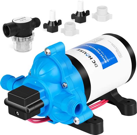 Dc House Rv Water Pump 12 V Quiet 3 5gpm 45psi 12 Volt Water Pressure Diaphragm Pump With