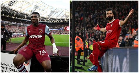 Liverpool Star Mohamed Salah Copies Mohammed Kudus Iconic Celebration