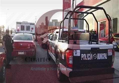 En Asalto Hieren De Bala A Un Taxista Y Se Refugia En Agencia De Autos