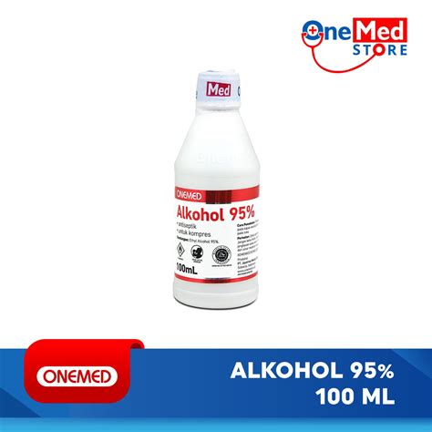 OneMed Alkohol 95 Persen 100cc 100ml OneMed Store