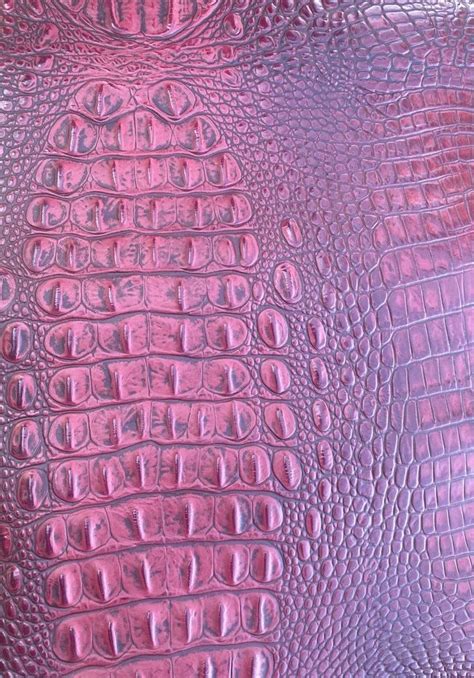 An Alligator Skin Pattern Is Shown In Pink