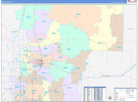 Weld County Map