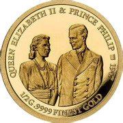 Cook Islands Gold Dollars Queen Elizabeth Ii Prince Philip