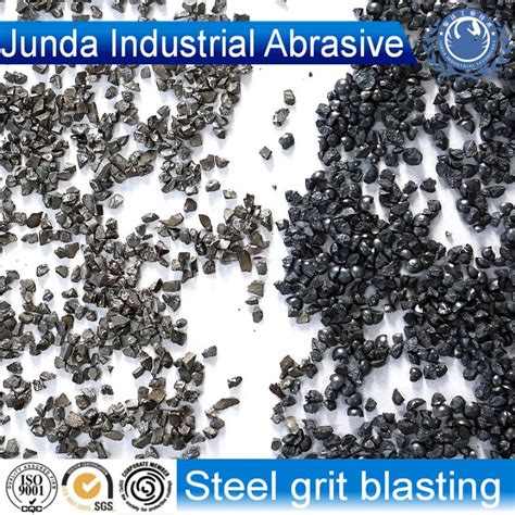 SAE J444 Abrasive Steel Grit For Sandblasting Shipbuilding China