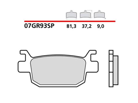 Gr Brembo Hinterrad Bremsbel Ge Satz Benelli Tornado Naked